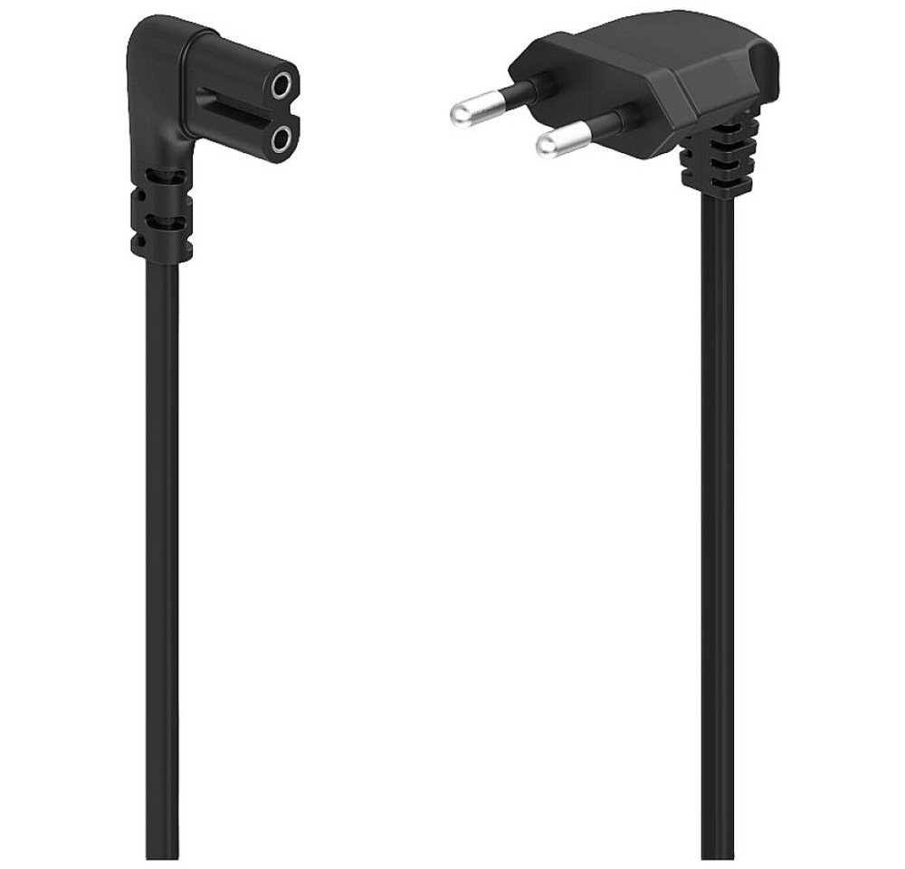 Hama Hama 00223286 Strom Netzkabel Schwarz 5 m Netzkabel, (500.00 cm) von Hama