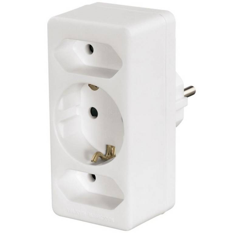 Hama Hama 3fach Multistecker Steckdosenleiste Audio- & Video-Adapter 3-fach Steckdosenleiste zu Steckdosenleiste von Hama