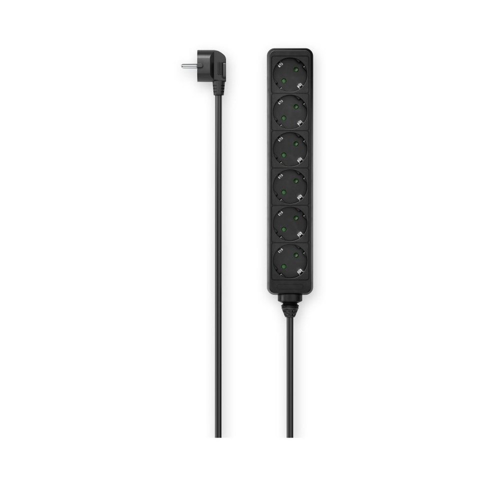 Hama Hama 6-fach Steckdosenleiste schwarz 1,4m Audio- & Video-Adapter Steckdosenleiste zu Steckdosenleiste Hama Hama 6-fach Steckdosenleiste schwarz 1,4m Audio- & Video-Adapter Steckdosenleiste zu Steckdosenleiste von Hama