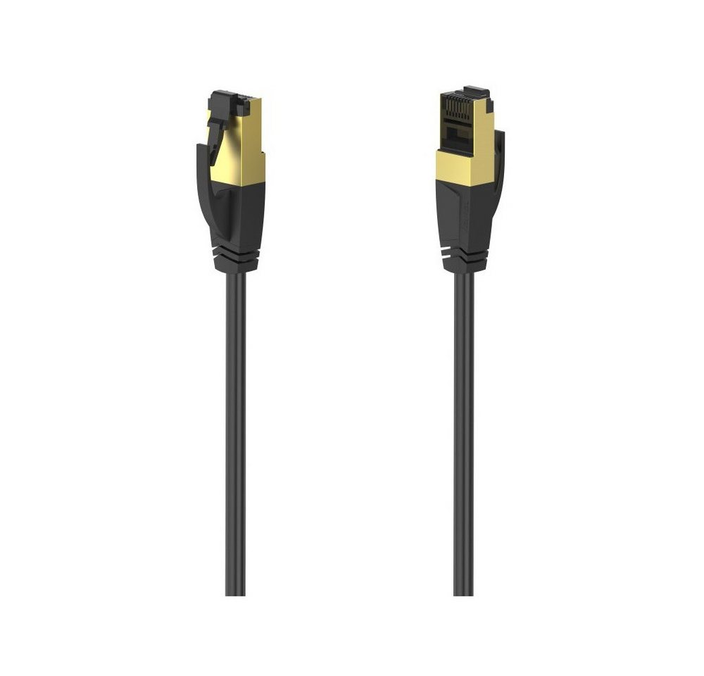 Hama Hama CAT-8 Netzwerkkabel 3m, 40 Gbit/s, S/FTP geschirmt. Netzwerkkabel, S/FTP geschirmt, S/FTP geschirmt, S/FTP geschirmt für bessere Signalqualität Hama Hama CAT-8 Netzwerkkabel 3m, 40 Gbit/s, S/FTP geschirmt. Netzwerkkabel, S/FTP geschirmt, S/FTP geschirmt, S/FTP geschirmt für bessere Signalqualität von Hama