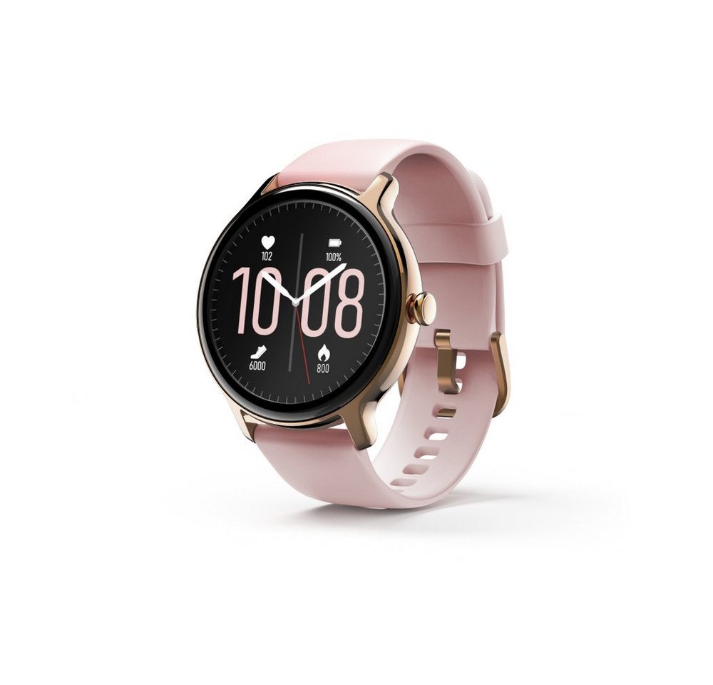 Hama Hama Fit Watch 4910 2,77 cm (1.09 Zoll) LCD 45 mm Roségold GPS Smartwatch von Hama
