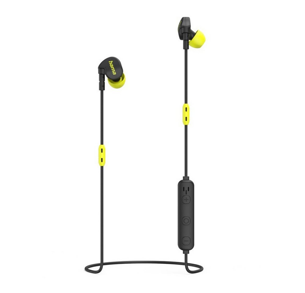 Hama Hama Freedom Athletics II In-Ear Kopfhörer schwarz Kopfhörer (Bluetooth-Kopfhörer, Bluetooth, Hohe Klangqualität) von Hama