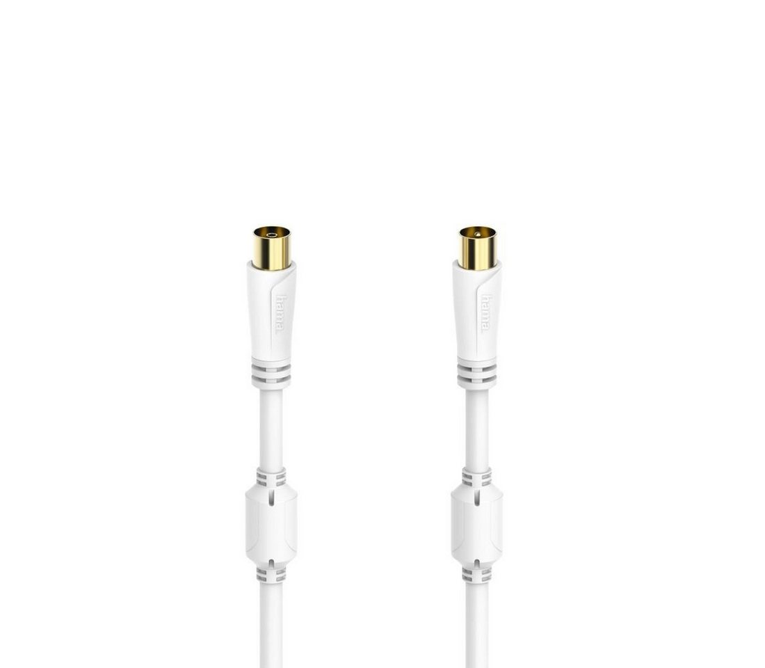 Hama Hama Koaxialkabel 7,5 m Koaxial Weiß Audio- & Video-Kabel Hama Hama Koaxialkabel 7,5 m Koaxial Weiß Audio- & Video-Kabel von Hama