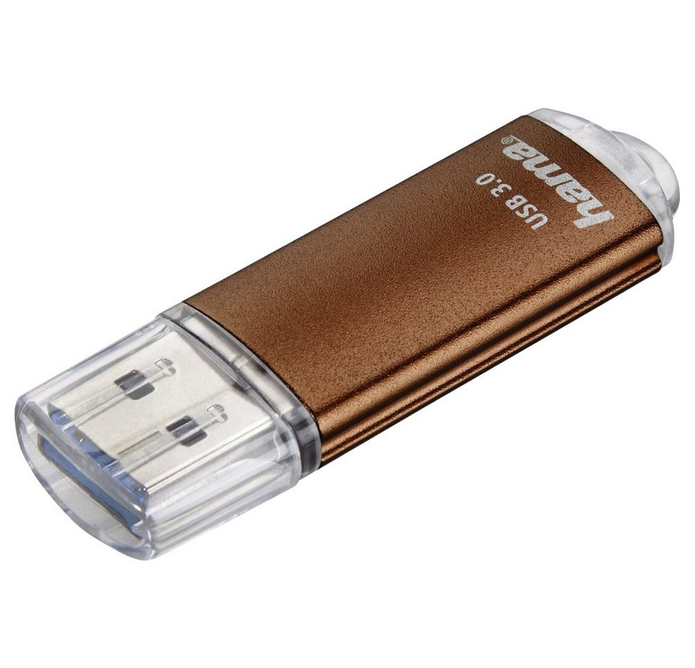 Hama Hama Laeta USB-Stick 64 GB Braun 124004 USB-A (USB 3.2 Gen 1) USB-Stick von Hama