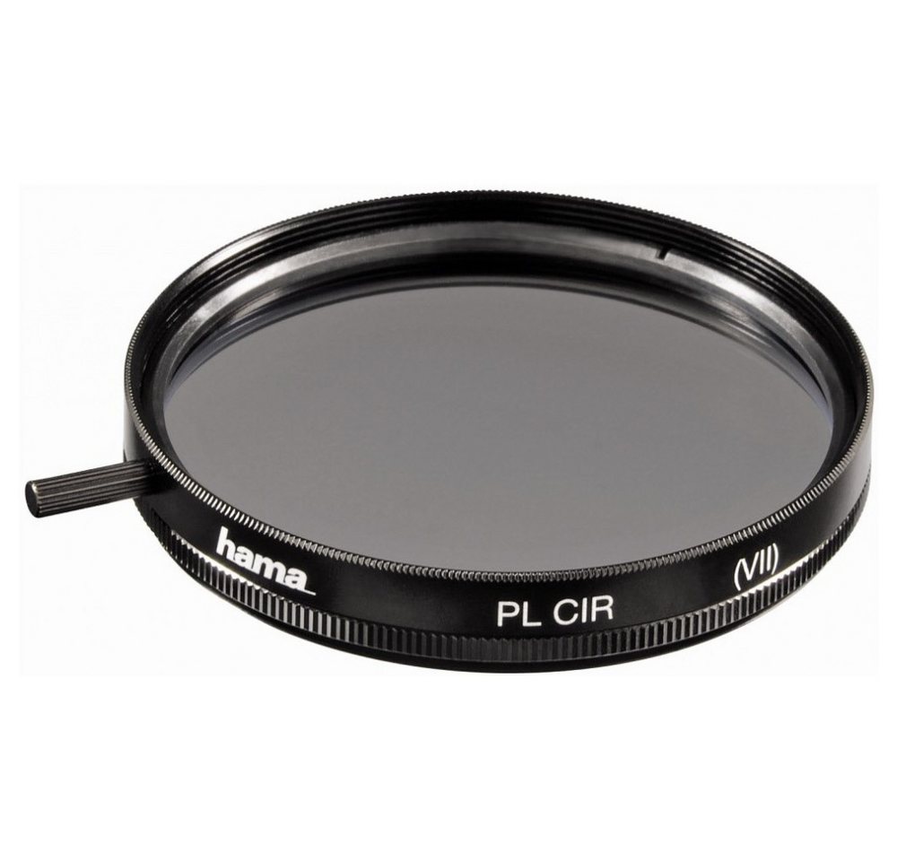 Hama Hama Pol.-Filter 37mm schwarz für bessere Fotos. zirkularer Polfilter (Reduziert Reflexionen und verbessert Farbsättigung) von Hama