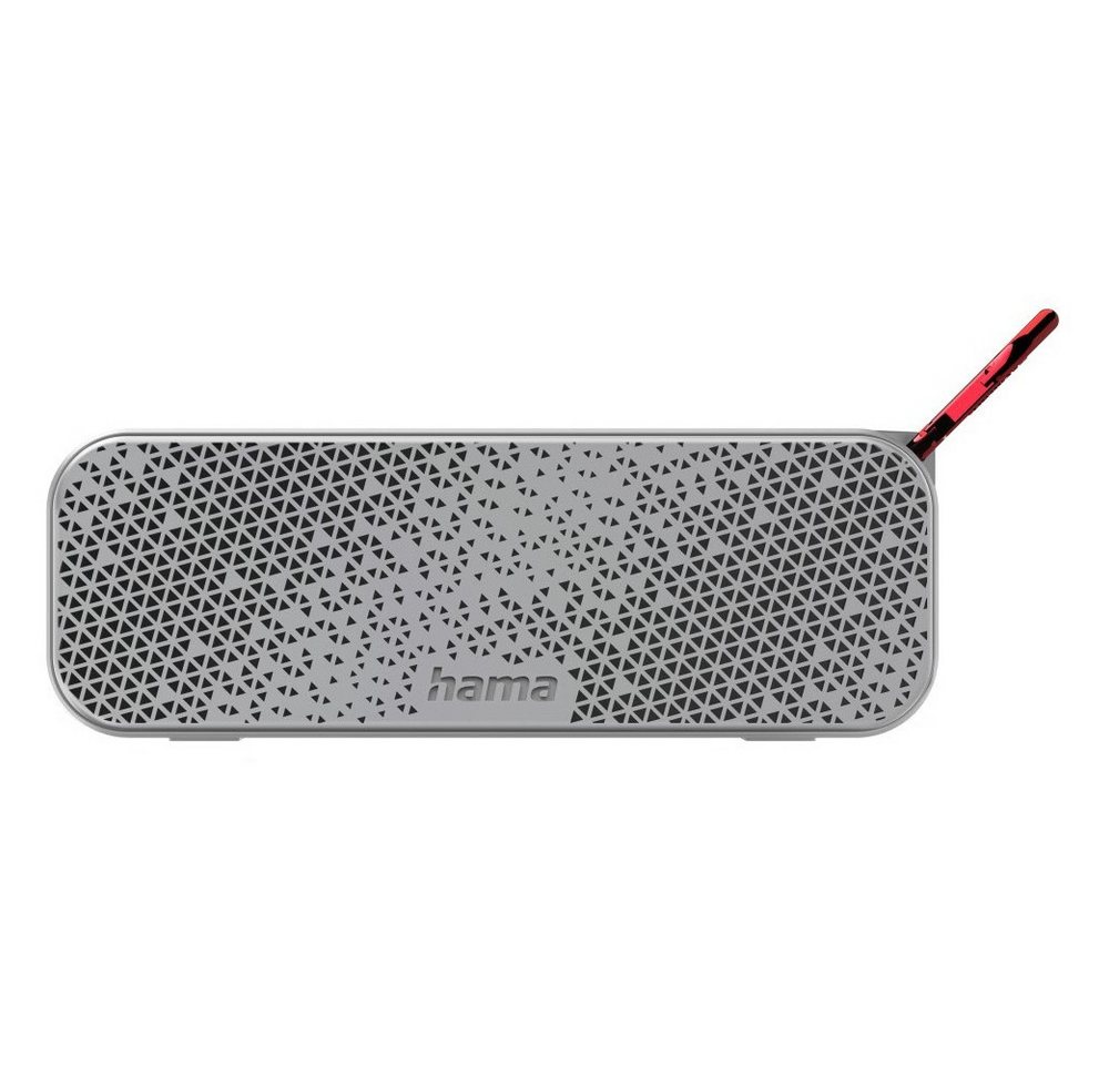 Hama Hama PowerBrick 2.0 Bluetooth-Lautsprecher - tragbar. Bluetooth-Lautsprecher (Bluetooth 5.1, 8 W, Spritzwassergeschützt nach IPX4, Integriertes Mikrofon für Freisprechen) von Hama