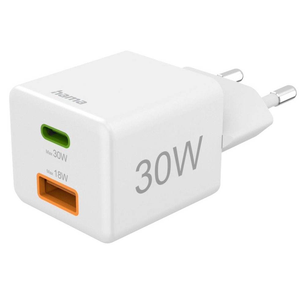 Hama Hama 00201992 USB-Ladegerät Innenbereich, Steckdose USB-A, USB-C® Bu USB-Ladegerät (00201992) von Hama