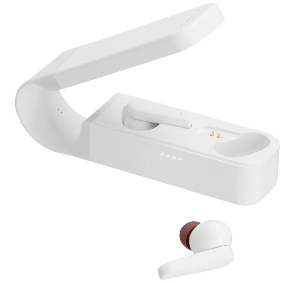 Hama Hama Spirit Pocket HiFi In Ear Headset Bluetooth® Stereo Weiß Batter Kopfhörer von Hama