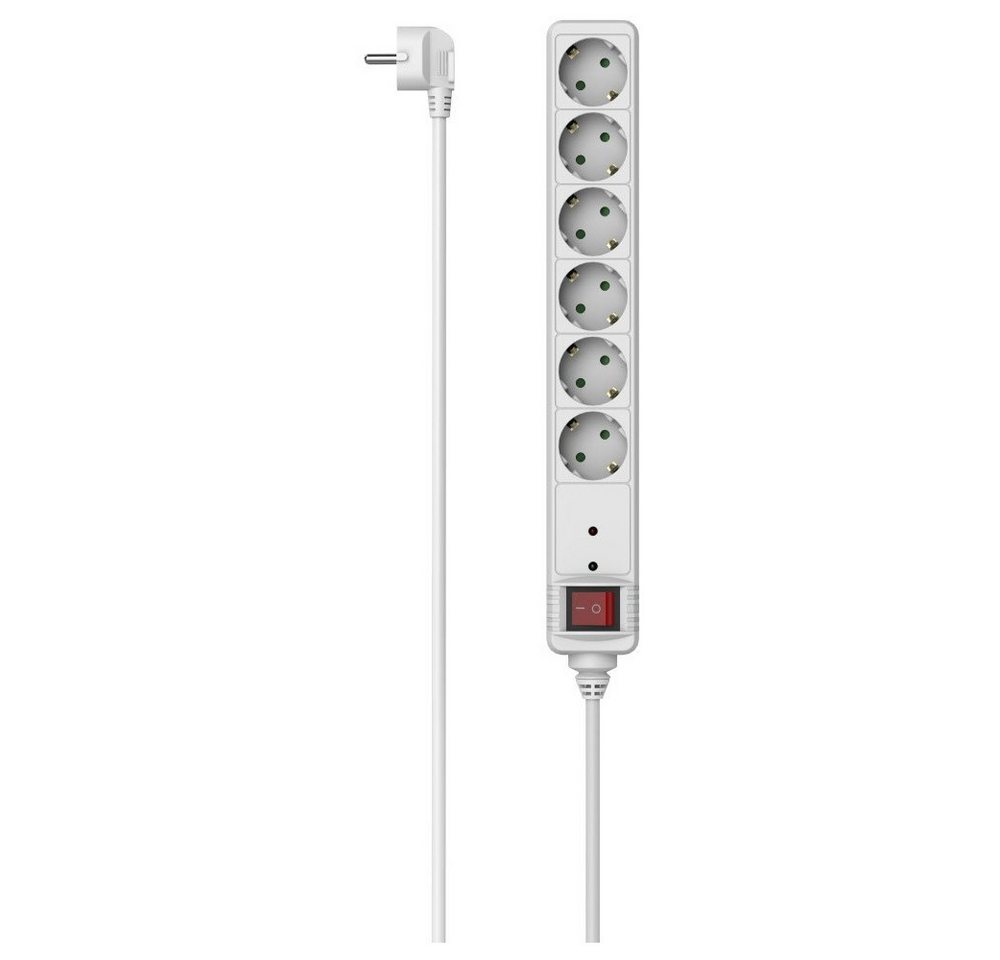 Hama Hama Steckdosenleiste 6-fach 3m weiss - Steckdosenleiste Audio- & Video-Adapter 6-fach Steckdosenleiste zu 6-fach Steckdosenleiste Hama Hama Steckdosenleiste 6-fach 3m weiss - Steckdosenleiste Audio- & Video-Adapter 6-fach Steckdosenleiste zu 6-fach Steckdosenleiste von Hama