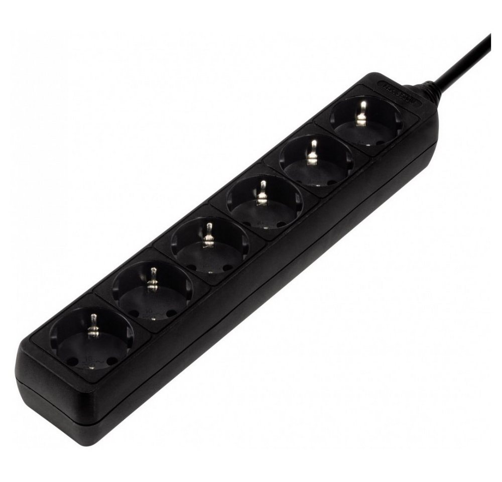 Hama Hama Steckdosenleiste 6-fach schwarz - Steckdosenleiste. Audio- & Video-Adapter Schuko-Stecker zu Steckdosenleiste Hama Hama Steckdosenleiste 6-fach schwarz - Steckdosenleiste. Audio- & Video-Adapter Schuko-Stecker zu Steckdosenleiste von Hama