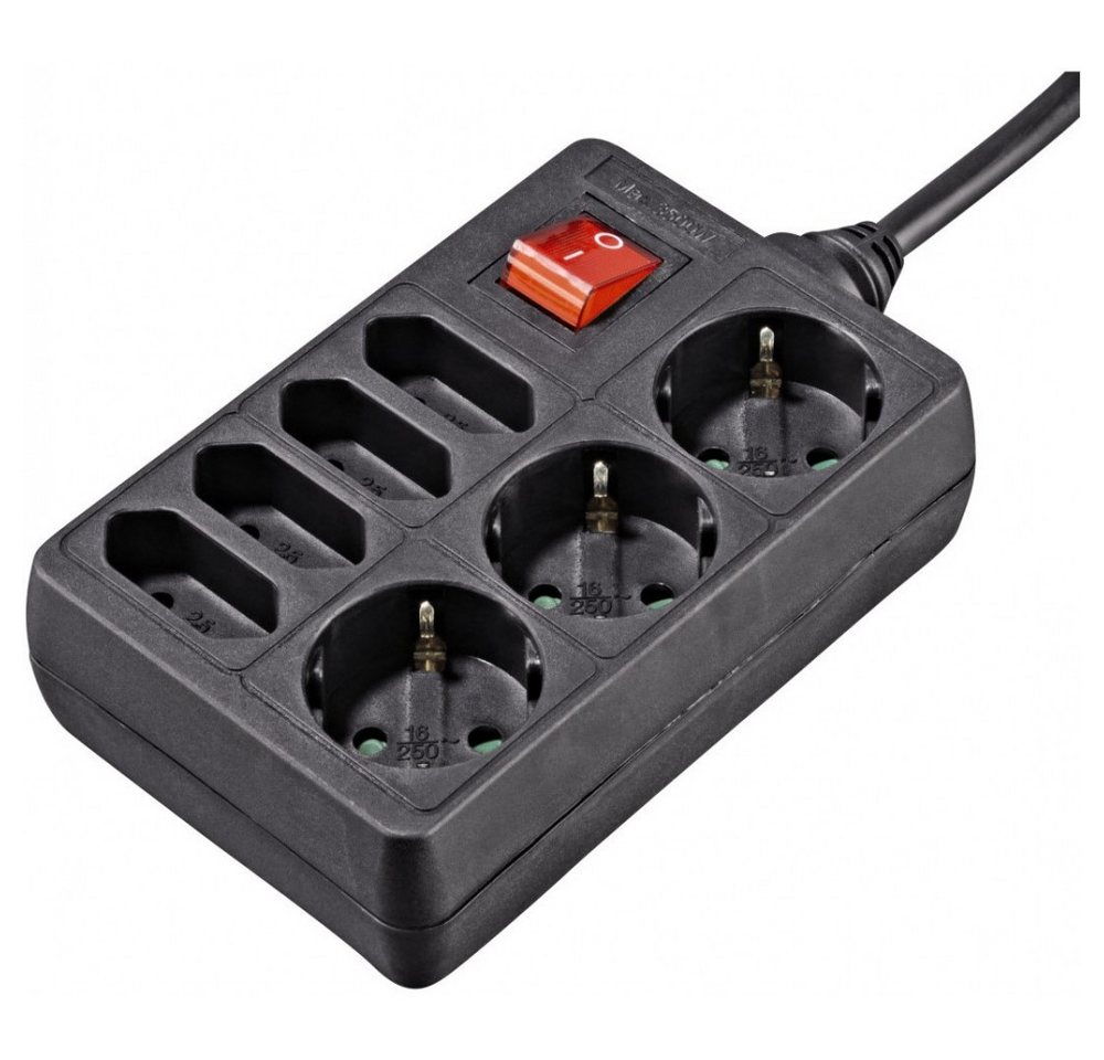 Hama Hama Steckdosenleiste 7-fach - praktische Lösung. Audio- & Video-Adapter Deutschland zu Steckdosenleiste Hama Hama Steckdosenleiste 7-fach - praktische Lösung. Audio- & Video-Adapter Deutschland zu Steckdosenleiste von Hama