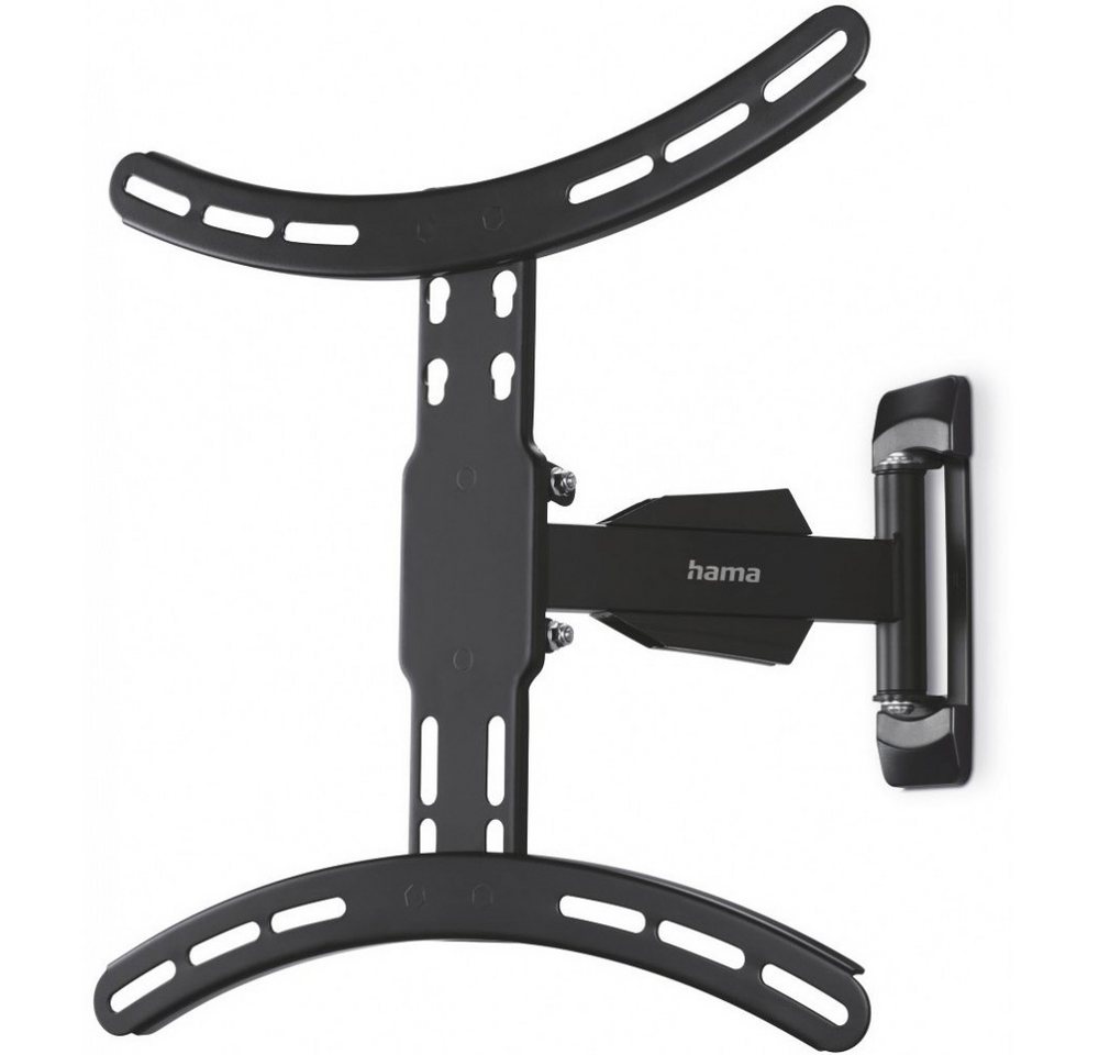 Hama Hama TV-Wandhalterung 165cm (65) schwarz - Zubehör TV-Ständer, (bis 65 Zoll, Geeignet für 32" bis 65" Fernseher, Flexibel schwenkbar und neigbar) von Hama
