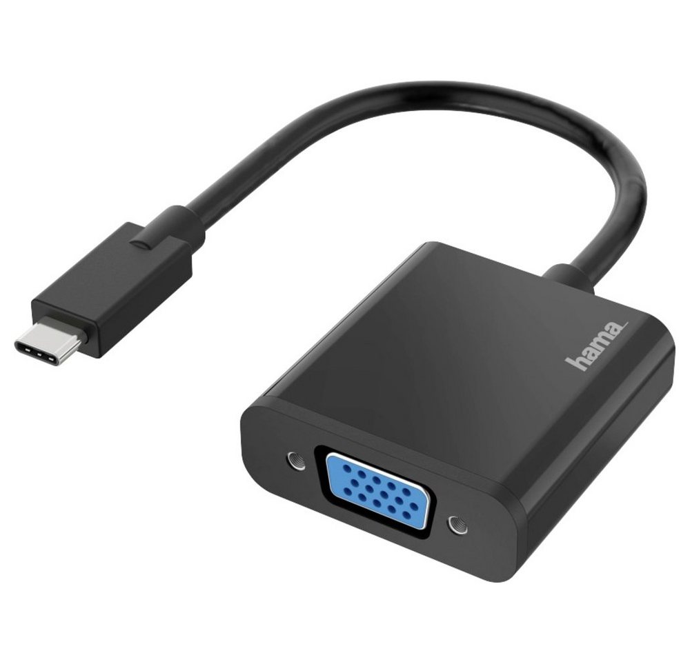 Hama Hama USB 2.0 Adapter [1x VGA-Buchse - 1x USB-C® Stecker] USB-Adapter von Hama