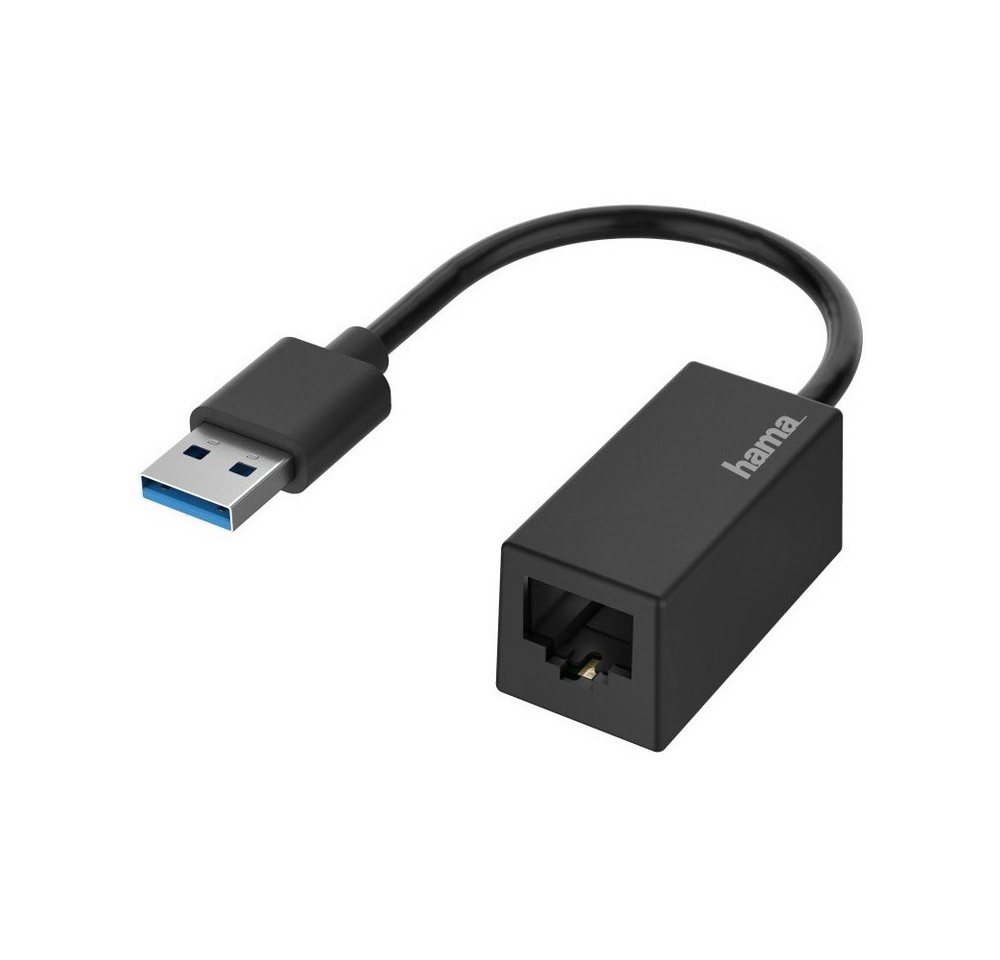 Hama Hama USB-A auf RJ45 Gigabit Ethernet Adapter Adapter USB-A Hama Hama USB-A auf RJ45 Gigabit Ethernet Adapter Adapter USB-A von Hama
