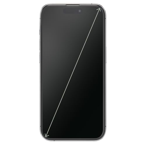 Hama Handy Schutzglas D3O für iPhone 16 Plus (Displayschutz bruchsicher, Anti-Fingerprint, Handyglas mit Montagehilfe, Vollschutz 10H, case-friendly, kratzfest, Displayglas iPhone) von Hama