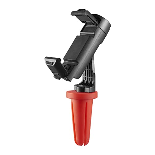 Hama Handyhalterung für Flaschen „Bottle Pod Fun“ (drehbares Handy Stativ, Stativaufsatz, Hochformat, Querformat, für Smartphones 5,8-8,5 cm, 1/4“ Gewinde, Klemmhalterung) von Hama