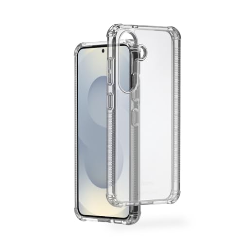 Hama Handyhülle „Extreme Protect“ für Samsung Galaxy S25 (Bumper D3O-lizenziert, stoßfest, sturzsicher und bruchsicher, durchsichtige Hülle, Case für induktives Laden) transparent von Hama