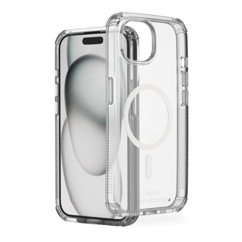 Hama Handyhülle „Extreme Protect“ für iPhone 15 Plus und MagSafe (D3O Bumper, stoßfest, sturzsicher, bruchsicher, durchsichtige iPhone Hülle ohne Vergilben, magnetisches Case für induktives Laden) Hama Handyhülle „Extreme Protect“ für iPhone 15 Plus und MagSafe (D3O Bumper, stoßfest, sturzsicher, bruchsicher, durchsichtige iPhone Hülle ohne Vergilben, magnetisches Case für induktives Laden) von Hama