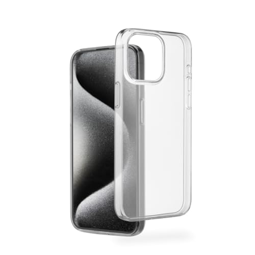 Hama Hülle für iPhone 15 Pro Max (Handyhülle, Schutzhülle für Rückseite, Case, kratzfest, extra Schutz für Kamera und Display, Wireless Charging kompatibel, transparent, slim, Hülle dünn) durchsichtig Hama Hülle für iPhone 15 Pro Max (Handyhülle, Schutzhülle für Rückseite, Case, kratzfest, extra Schutz für Kamera und Display, Wireless Charging kompatibel, transparent, slim, Hülle dünn) durchsichtig von Hama