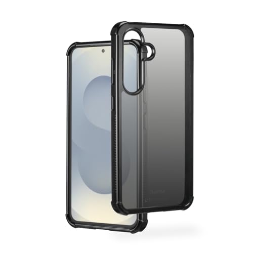 Hama Handyhülle Extreme Protect für Samsung Galaxy S25 (Bumper D3O-lizenziert, stoßfest, sturzsicher und bruchsicher, Case für induktives Laden, Farbverlauf) schwarz von Hama