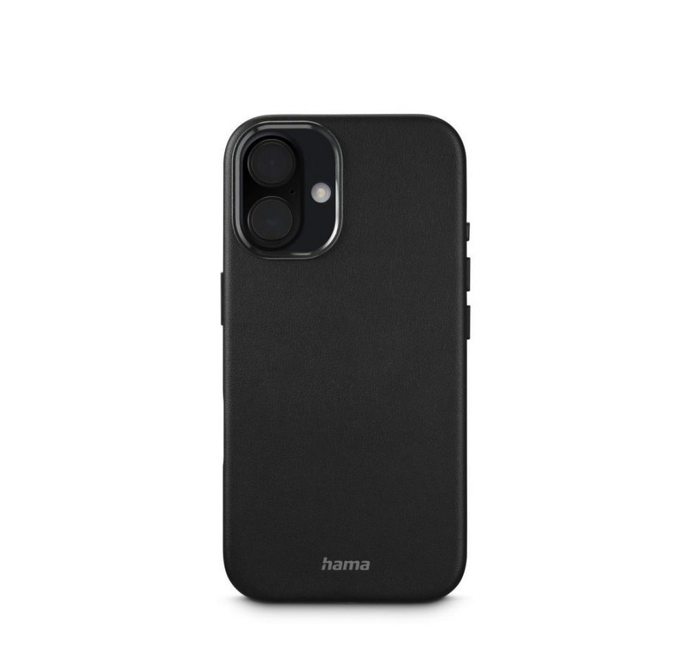 Hama Handyhülle Handyhülle "Eco Premium" für Apple iPhone 16, Schwarz (00123760) von Hama
