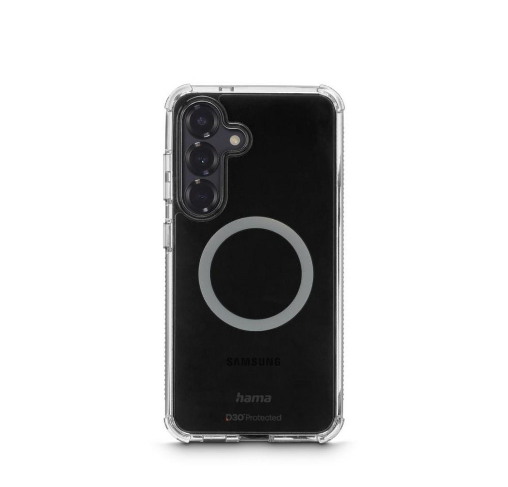 Hama Handyhülle Handyhülle "Extreme Protect" für Galaxy S25, magnetisch, durchsichtig Hama Handyhülle Handyhülle "Extreme Protect" für Galaxy S25, magnetisch, durchsichtig von Hama