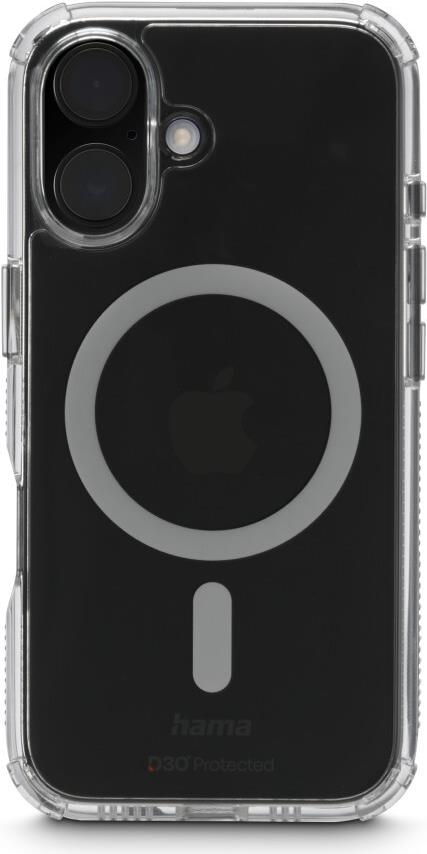Hama Handyhülle MagCase Extreme Protect für Apple iPhone 16, durchsichtig (00123753) von Hama