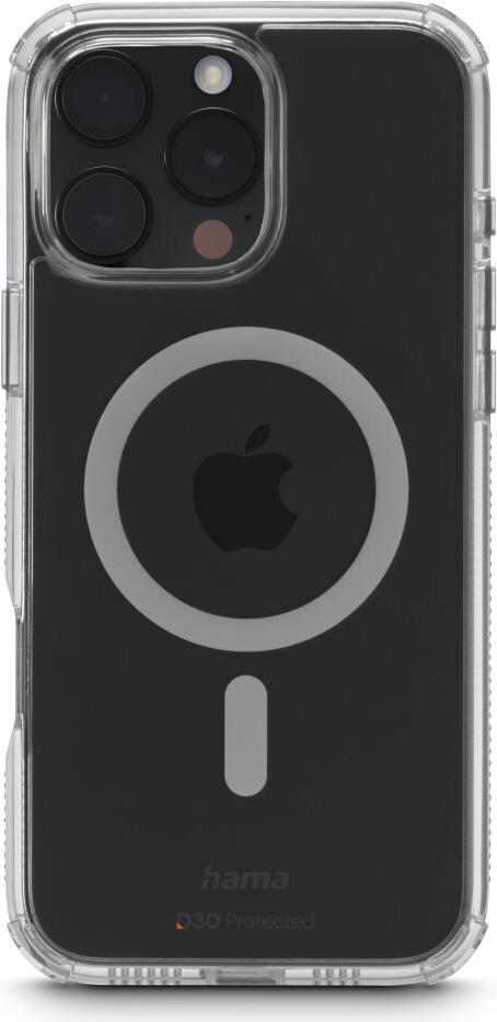 Hama Handyhülle MagCase Extreme Protect für iPhone 16 Pro Max, durchsichtig (00136865) von Hama