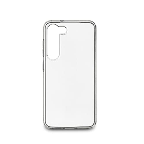 Hama Handyhülle für Samsung Galaxy S23 „Crystal Clear“ (durchsichtige Samsung S23 Hülle aus TPU, Flexible Schutzhülle, Handyschutz mit Anti-Rutsch-Oberfläche) transparent von Hama