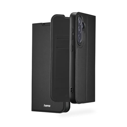 Hama Handyhülle für Samsung Galaxy A26 5G (Handytasche, Etui mit Kartenfach, Standfunktion, zum Aufstellen, extra Schutz von Display und Kamera, Magnet, Klapphülle, weich) schwarz Hama Handyhülle für Samsung Galaxy A26 5G (Handytasche, Etui mit Kartenfach, Standfunktion, zum Aufstellen, extra Schutz von Display und Kamera, Magnet, Klapphülle, weich) schwarz von Hama