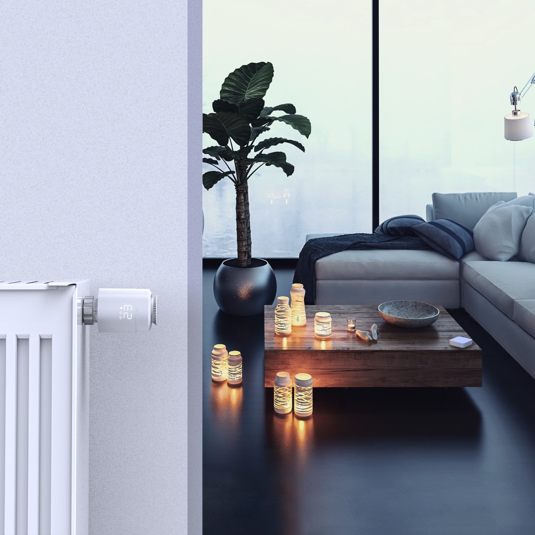 Hama Heating Control - Heizungssteuerungssystem - kabellos - ZigBee, Wi-Fi - weiß (00176593) von Hama