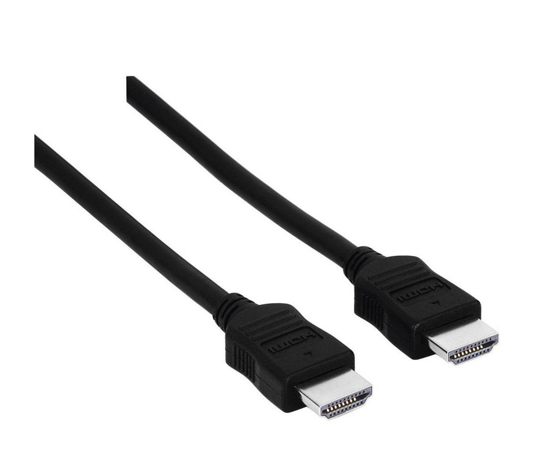 Hama High Speed HDMI™-Kabel, Stecker - Stecker, 10 m HDMI Anschlusskabel HDMI-Kabel, HDMI, (100 cm) von Hama