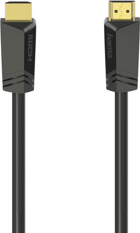 Hama High Speed HDMI-Kabel, Stecker - Stecker, 4K, Ethernet, vergoldet, 7,5 m (00205008) von Hama