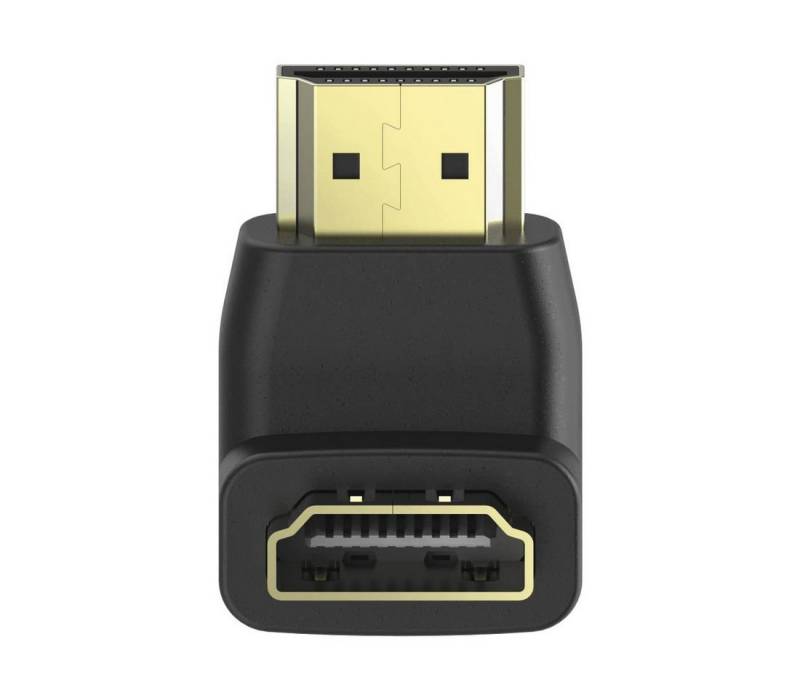 Hama High Speed HDMI-Winkeladapter, Stecker - Kupplung, 270° (00205165) Video-Adapter von Hama