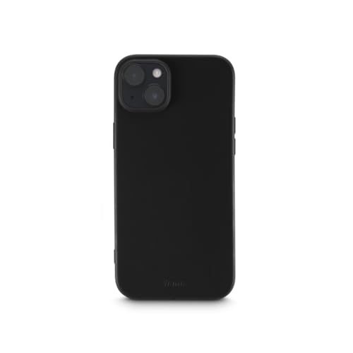 Hama Hülle MagCase für iPhone 15 Plus (Handyhülle, Schutzhülle für Rückseite, für Apple MagSafe, Case, Kratzfest, extra Schutz für Kamera und Display, Wireless Charging kompatibel, weich) schwarz von Hama