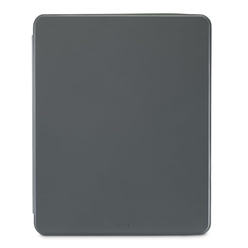 Hama Hülle für Apple iPad Pro 12.9" 2020/2021/2022 (Standfunktion, Magnet, Tablethülle mit Stiftfach, Tablet Case, Stand, Fold, Klapphülle, Schutz, abnehmbarer Deckel) grau von Hama