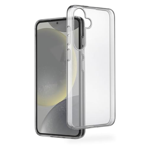 Hama Hülle für Galaxy S24+ (Handyhülle, Schutzhülle für Rückseite, Case, Kratzfest, extra Schutz für Kamera und Display, Wireless Charging kompatibel, transparent, Slim, Hülle dünn) durchsichtig von Hama