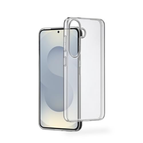 Hama Hülle für Galaxy S25+ (Handyhülle, Schutzhülle für Rückseite, Case, Kratzfest, extra Schutz für Kamera und Display, Wireless Charging kompatibel, transparent, Slim, Hülle dünn) durchsichtig von Hama