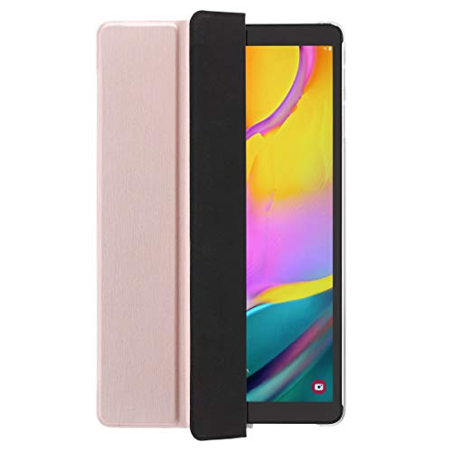 Hama Hülle für Samsung Galaxy Tab A7 10,4 Zoll von 2020 (aufklappbares Tablet-Case, Schutz-Hülle mit Standfunktion, transparente Rückseite, magnetisches Cover mit Auto Wake/Sleep) rosegold von Hama