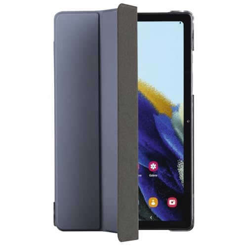 Hama Hülle für Samsung Galaxy Tab A8 10.5" (aufklappbares Case für Samsung Tablet 10,5 Zoll/26,4 cm A 8, Schutzhülle mit Standfunktion, transparente Rückseite, magnetisches Cover) Flieder (00217153) von Hama