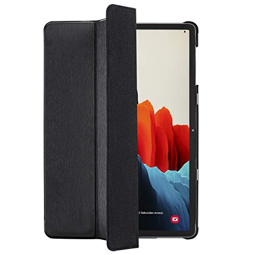 Hama Hülle für Samsung Galaxy Tab S7 11 Zoll und S-Pen (aufklappbares Tablet-Case, Schutzhülle mit Standfunktion, magnetisches Cover mit Auto Wake/Sleep, robustes Material) schwarz von Hama