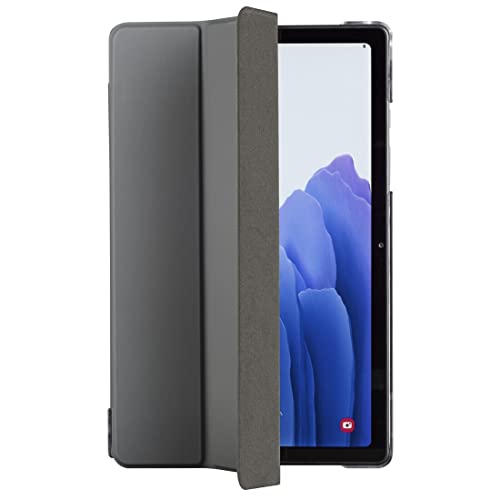 Hama Hülle für Samsung Galaxy Tab S7 FE/S7+/S8+ 31,5 cm 12,4 Zoll (aufklappbares Case für Samsung Tablet, Schutzhülle mit Standfunktion, transparente Rückseite, magnetisches Cover) grau von Hama