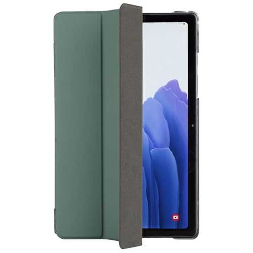 Hama Hülle für Samsung Galaxy Tab S7 FE/S7+/S8+ 31,5 cm 12,4 Zoll (aufklappbares Case für Samsung Tablet, Schutzhülle mit Standfunktion, transparente Rückseite, magnetisches Cover) grün von Hama