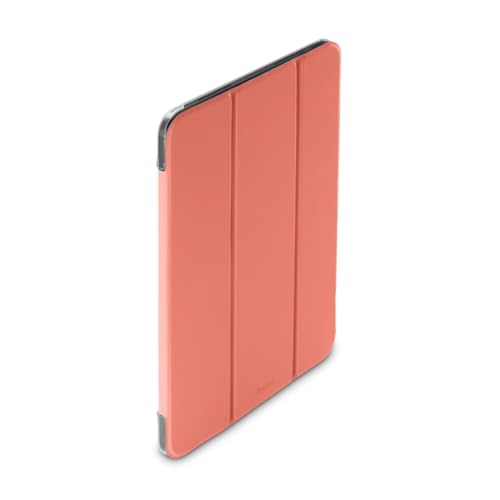 Hama Tablet Hülle für Apple iPad 10.9" (stoßfeste Schutzhülle für iPad 10. Generation 2022 mit Standfunktion, schlanker Tablet-Schutz mit transparenter Rückseite, EIN-/Ausschalten automatisch) Coral von Hama