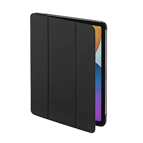 Hama Hülle für iPad Air 4. Generation 2020 / 5. Generation 2022 10,9 Zoll Stiftfach (Case für Apple Tablet, Schutz-Hülle mit Standfunktion, transparente Rückseite, magnetisches Cover) schwarz von Hama