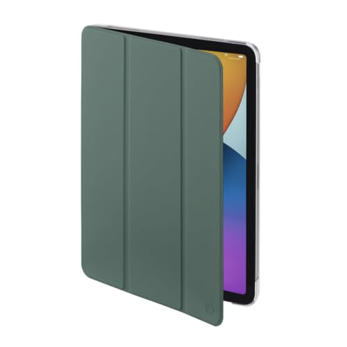 Hama Hülle für iPad Pro 2020/2021 / 2022 11 Zoll (aufklappbares Case für Apple Tablet, Schutzhülle mit Standfunktion, transparente Rückseite, magnetisches Cover) grün von Hama