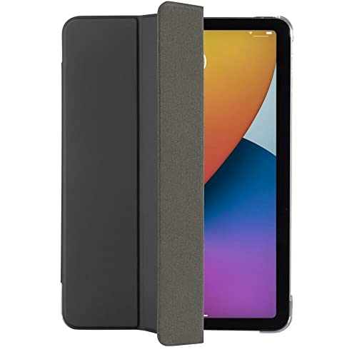 Hama Hülle für iPad Pro 2020 / 2021 / 2022 12.9 Zoll (aufklappbares Case für Apple Tablet, Schutzhülle mit Standfunktion, transparente Rückseite, magnetisches Cover) schwarz von Hama