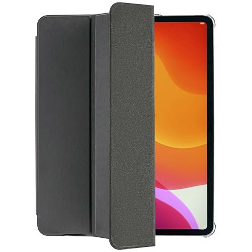 Hama Hülle für iPad Pro 2020 / 2021 / 2022 12.9 Zoll (aufklappbares Case für Apple Tablet, Schutzhülle mit Standfunktion und Stiftfach, transparente Rückseite, magnetisches Cover) schwarz von Hama