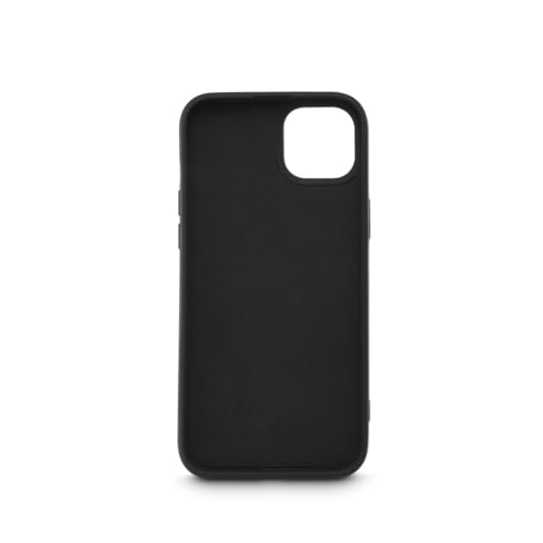Hama Hülle für iPhone 15 (Handyhülle, stoßfest, Kratzfest, Elegante Schutzhülle für Rückseite, weich, Slim, softe Oberfläche, Wireless Charging kompatibel) schwarz von Hama