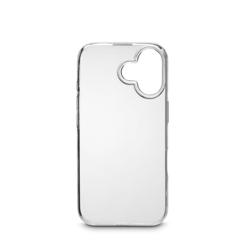 Hama Hülle für iPhone 16 (Handyhülle, Schutzhülle für Rückseite, Case, Kratzfest, extra Schutz für Kamera und Display, Wireless Charging kompatibel, transparent, Slim, Hülle dünn) durchsichtig von Hama